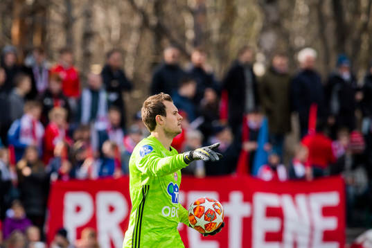 Goalkeeper Knut-André Søyland Skjærstein of KFUM