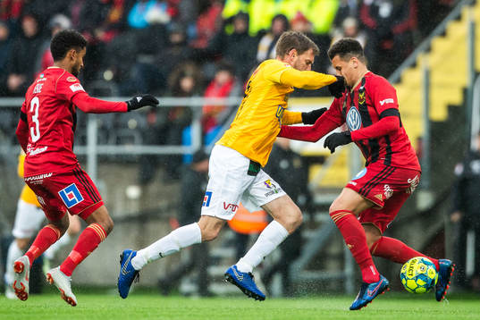 Falkenbergs Karl Söderström och Östersunds Ravel Ryan