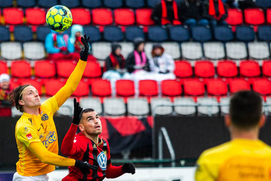 Falkenbergs Carl Johansson och Östersunds Dino Islamovic