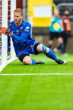 Falkenbergs målvakt Hampus Nilsson