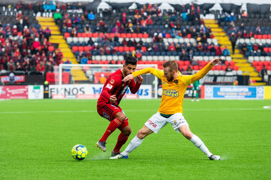 Östersunds Hosam Aiesh Falkenbergs Tobias Englund