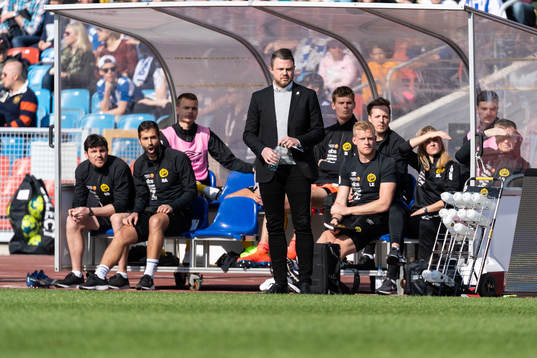 Elfsborgs manager Jimmy Thelin