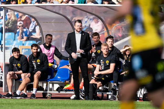 Elfsborgs manager Jimmy Thelin