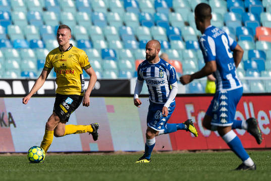 Elfsborgs Stian Rode Gregersen och IFK Göteborgs Robin