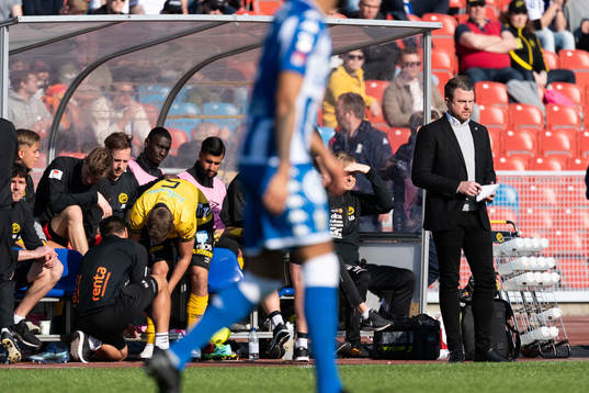 Elfsborgs manager Jimmy Thelin