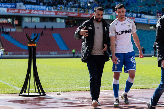 IFK Göteborgs tränare Poya Asbaghi och Giorgi Kharaishvili
