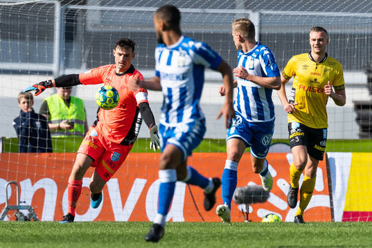 Elfsborgs målvakt Kevin Stuhr Ellegaard