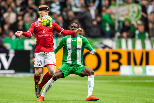 Hammarbys Kossounou Odilon och Kalmars Nils Fröling