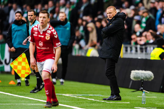 Hammarbys tränare Stefan Billborn