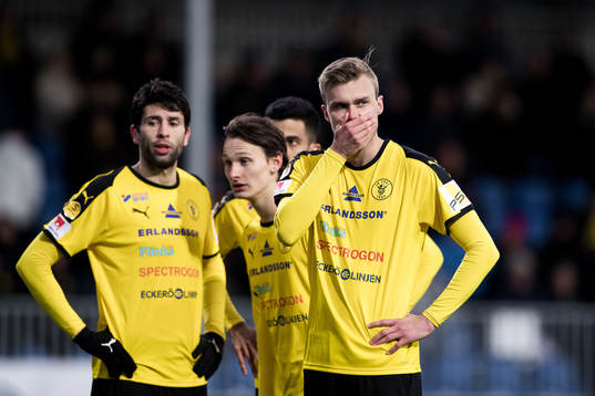 Frejs Marcus Degerlund och Luca Gerbino Polo deppar