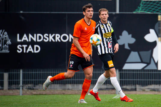 Landskronas Philip Andersson och Trollhättans Albinot