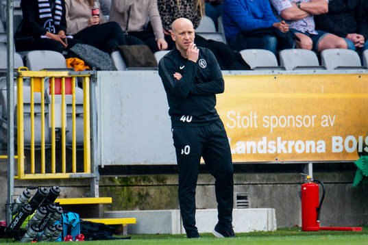 Landskronas tränare Billy Magnusson