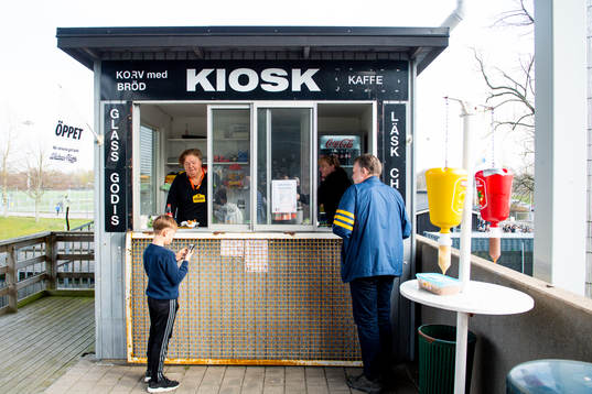 En korvkiosk
