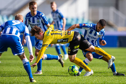 IFK Göteborgs Junes Barny och Elfsborgs Samuel Holmén