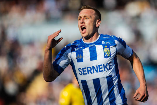 IFK Göteborgs Sebastian Ohlsson jublar