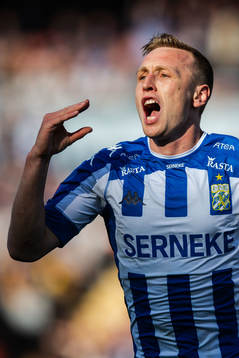 IFK Göteborgs Sebastian Ohlsson jublar