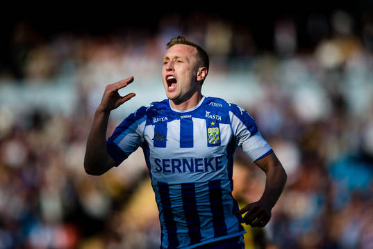 IFK Göteborgs Sebastian Ohlsson jublar