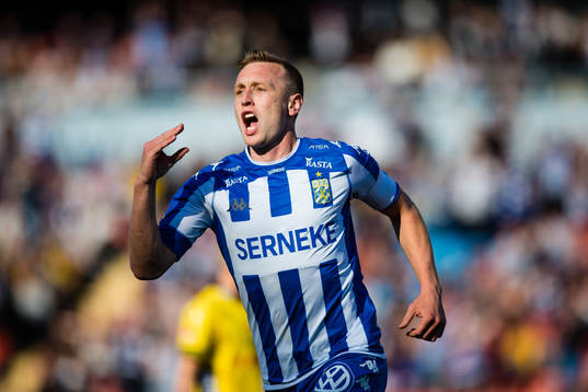 IFK Göteborgs Sebastian Ohlsson jublar