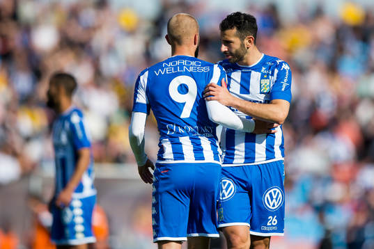 IFK Göteborgs Robin Söder och André Calisir