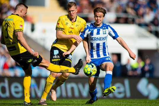 Elfsborgs Stian Rode Gregersen och Joakim Nilsson