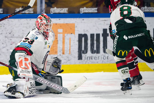 Frölundas målvakt Johan Mattsson