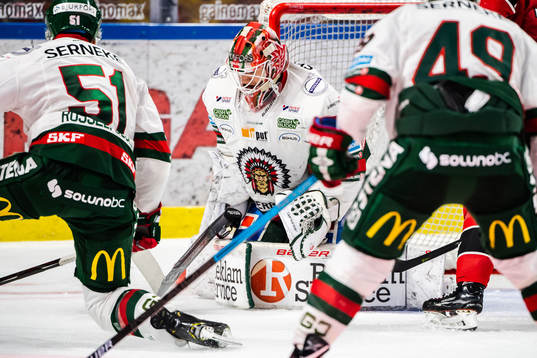 Frölundas målvakt Johan Mattsson