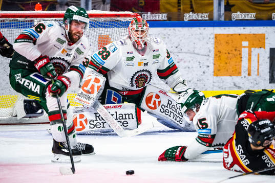 Frölundas målvakt Johan Mattsson