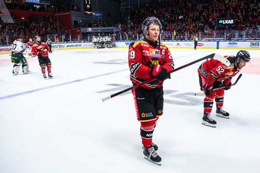 Luleås Erik Gustafsson och Karl Fabricius deppar