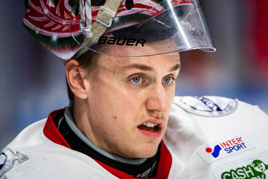 Frölundas målvakt Johan Mattsson