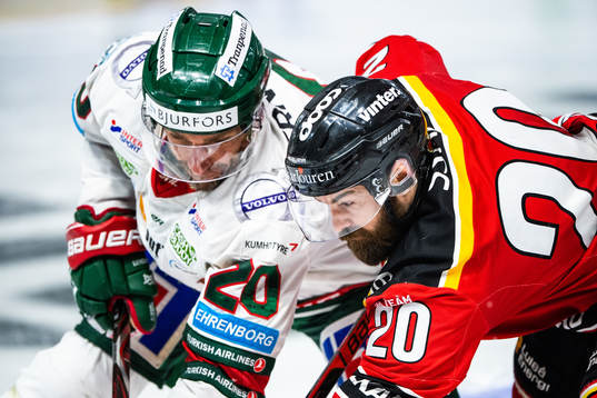 Frölundas Joel Lundqvist och Luleås Jack Connolly