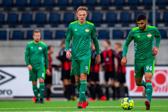Dalkurds Simon Alexandersson och Ferhad Ayaz deppar