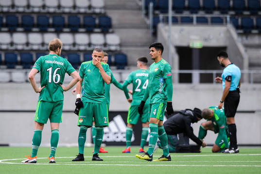 Dalkurds Malkolm Moënza och Dillan Ismail deppar