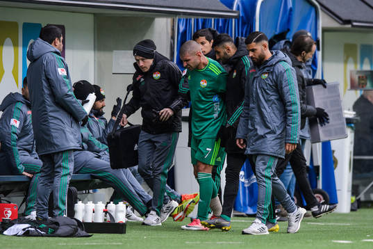 Dalkurds Rawez Lawan lämnar planen