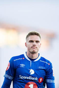 Ivar Furu of Ranheim looks dejected