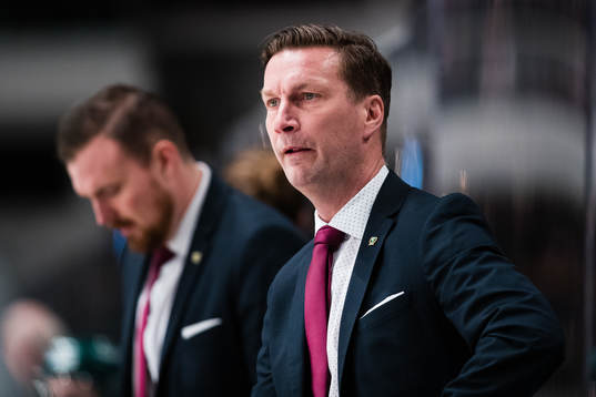 Färjestads tränare Johan Pennerborn