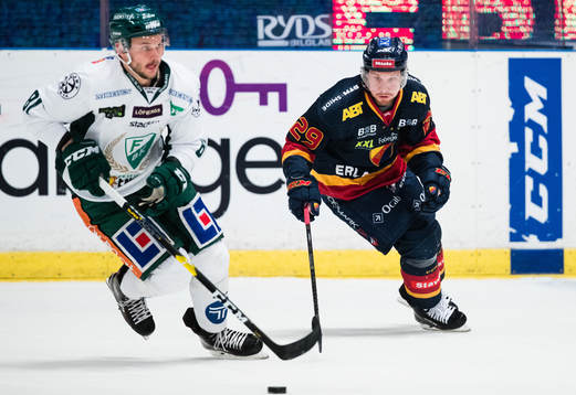 Färjestads Theodor Lennström och Djurgårdens Sebastian