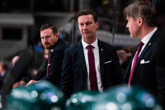 Färjestads tränare Johan Pennerborn