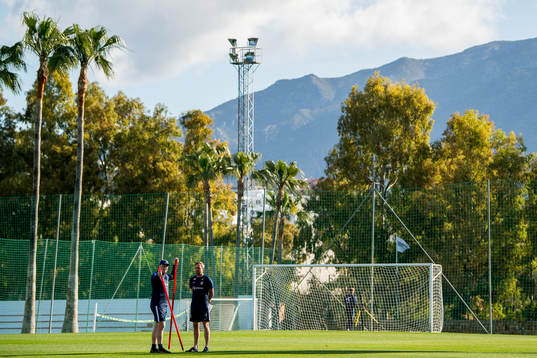Anders Jacobson, assistant coach, and Martin Sjögren, head