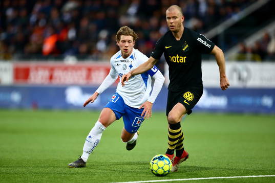s Per Karlsson och IFK Norrköpings Alexander Fransson