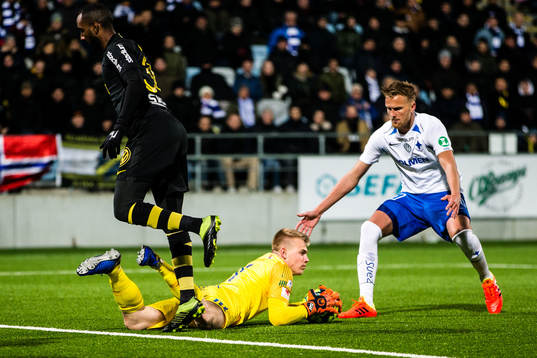 IFK Norrköpings målvakt Isak Pettersson
