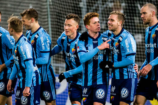 Djurgårdens Aslak Witry jublar