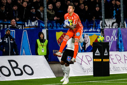 Djurgårdens målvakt Per Kristian Bråtveit