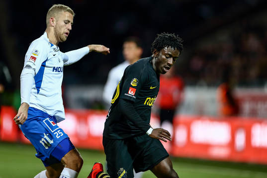 s Jack Lahne och IFK Norrköpings Filip Dagerstål
