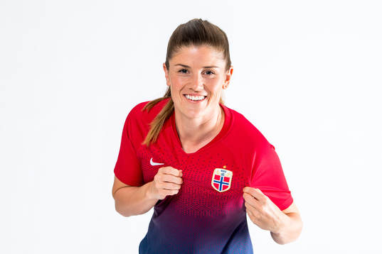Maren Mjelde of Norway poses for a portrait