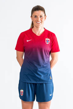 Maren Mjelde of Norway poses for a portrait