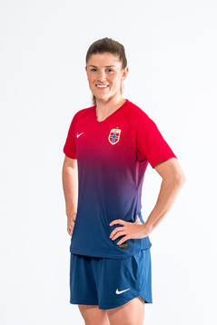 Maren Mjelde of Norway poses for a portrait