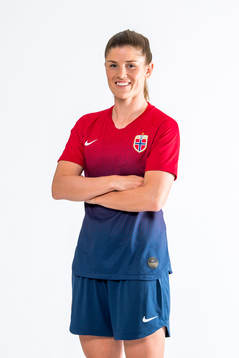 Maren Mjelde of Norway poses for a portrait