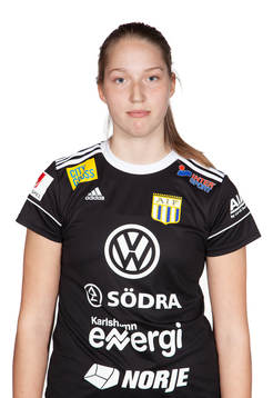 Asarums målvakt Linnéa Holmberg