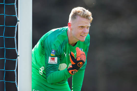 Helsingborgs målvakt Thomas Glover