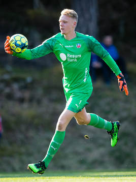 Helsingborgs målvakt Thomas Glover